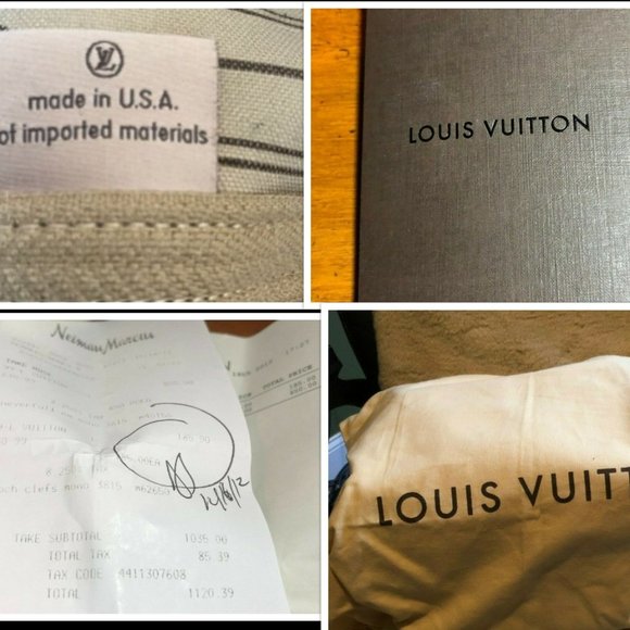 Authentic Louis Vuitton M40156 Neverfull MM Bag - Picture 8 of 8